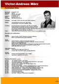 Curriculum Vitae English Victor Marz